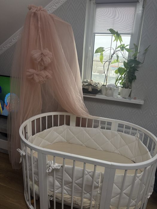 Ліжечко трансформер ліжко з маятником