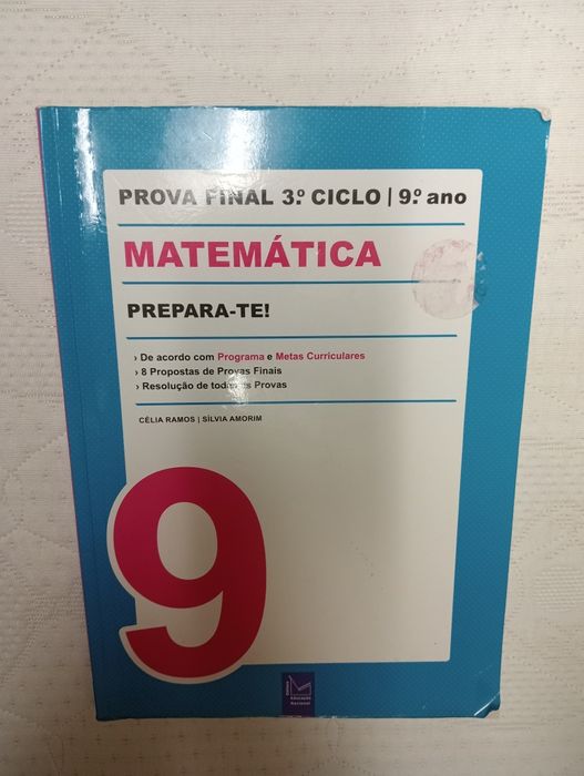 Prova final de matemática 9⁰ ano