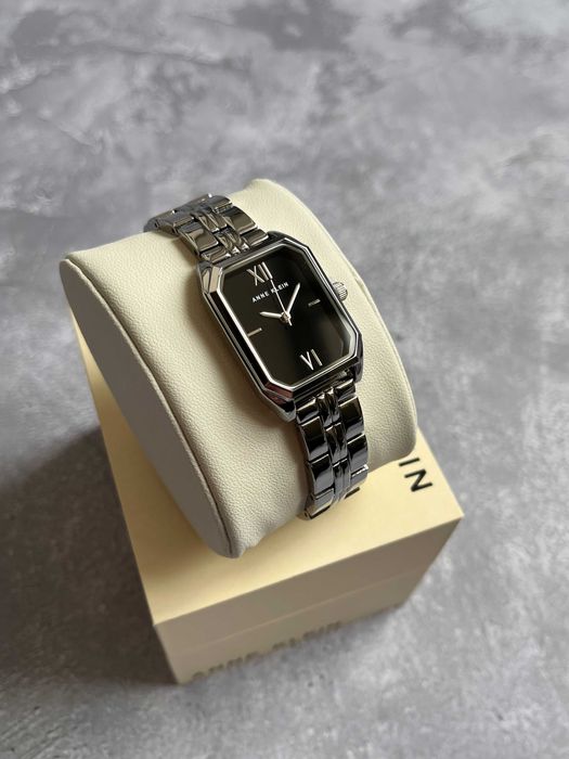 Годинник жіночий Anne Klein AK/3775BKSV жіночий браслет часы касио
