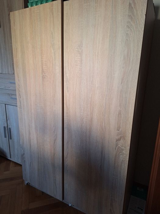 Solidna szafa jasny bez Sonoma 155cmx58x100cm