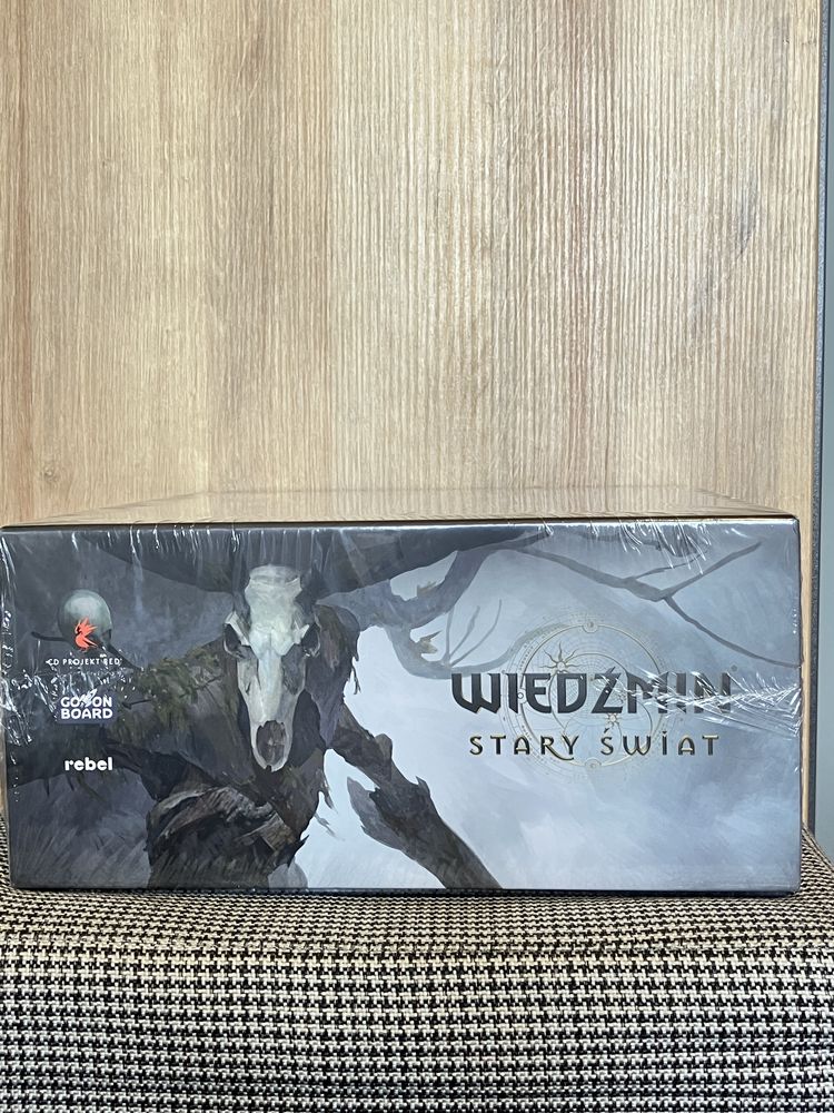 NOWA W FOLII Planszowa gra Wiedźmin Stary Świat Edycja Deluxe REBEL