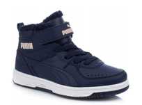 Buty chłopięce PUMA REBOUND granatowe zimowe 31
