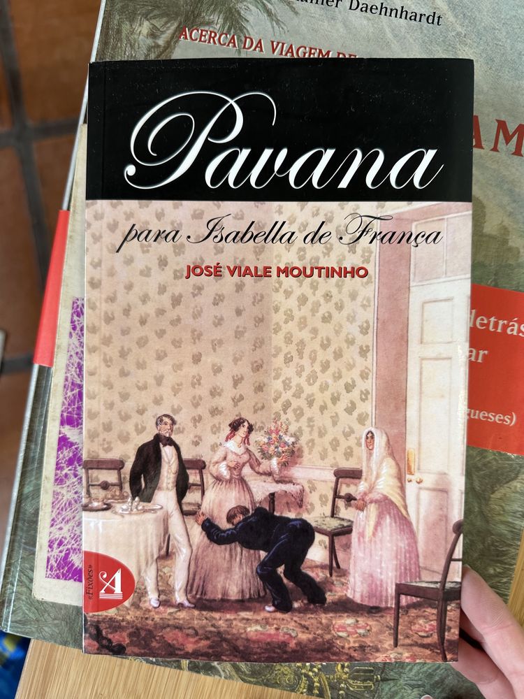 livros de José Viale Moutinho - Pavana para Isabella de França e Destruição de um Jardim romântico.