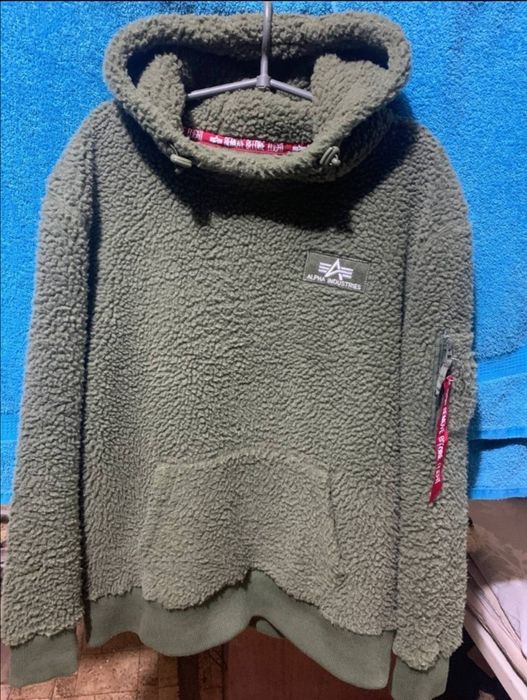 Худi тедик, ALPHA INDUSTRIES в новому станi,кольор хакiL, M.