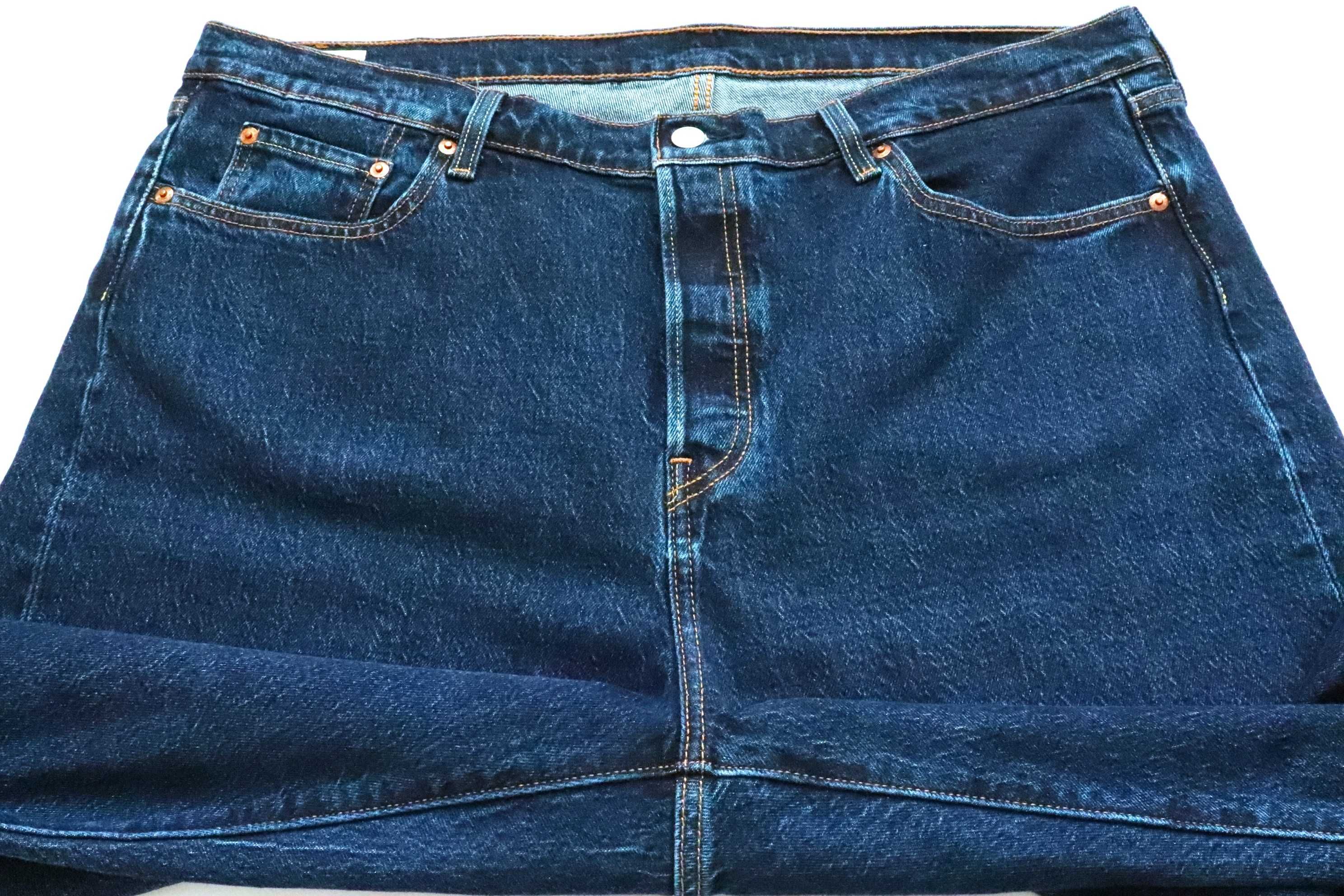 LEVIS 501 W40 L30 męskie spodnie jeansy regular fit nowe XXXXL