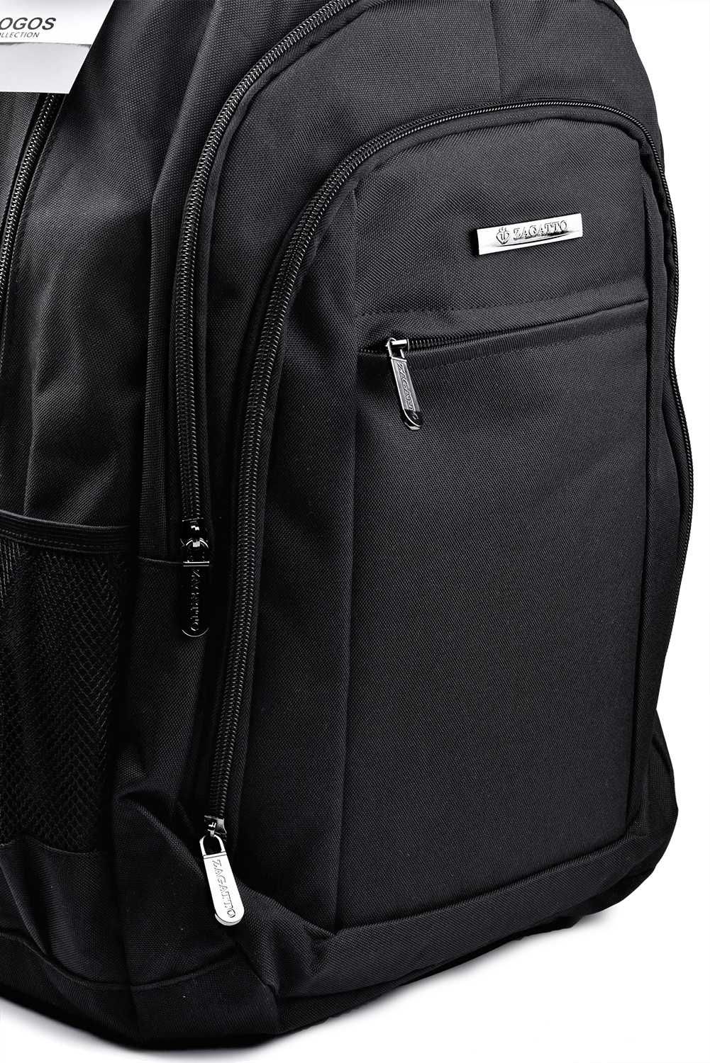 SUPER PLECAK ZAGATTO Szkolny na Laptopa Czarny 33L (ZG787) WYSYŁKA 24H
