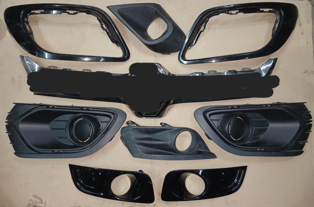 Решётки бампера-ПТФ Renault