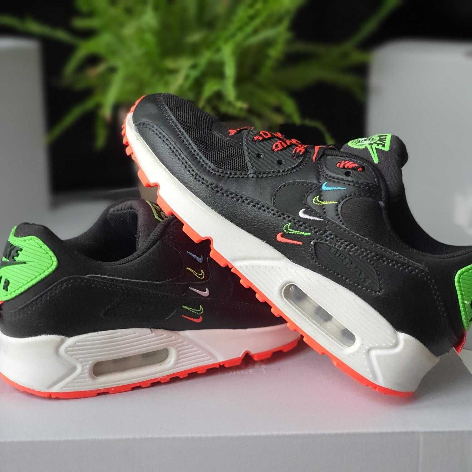 Buty NIKE Air Max 90 SE - czarne - r. 37.5 - oryginalne