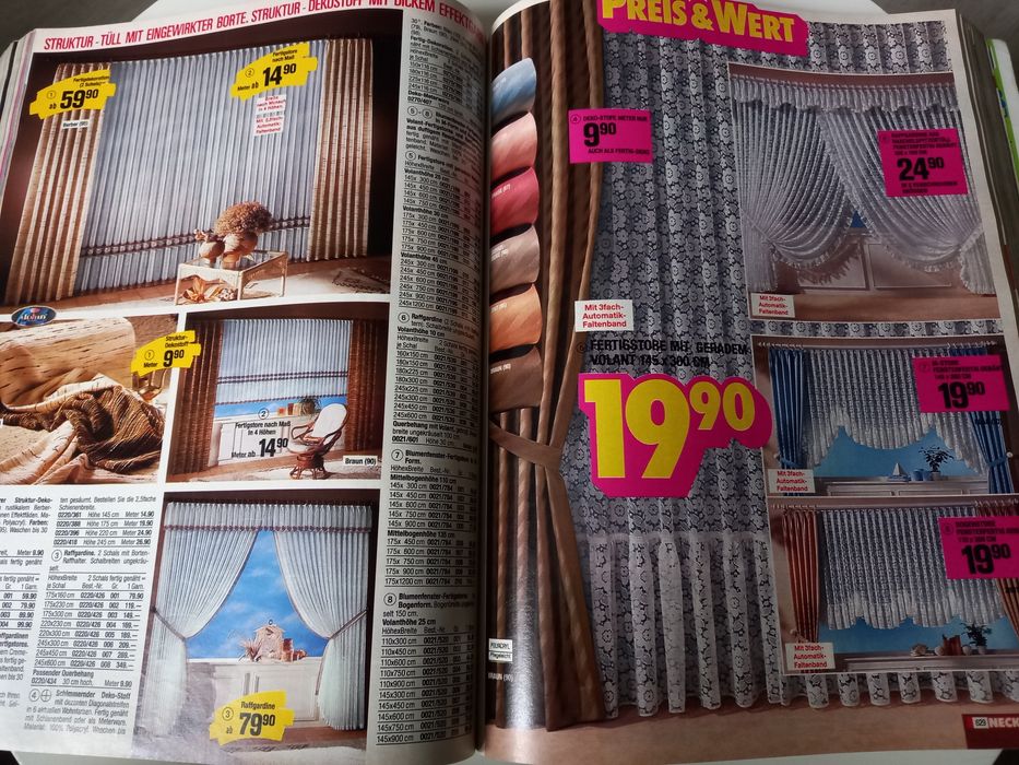 Katalog Neckermann Jesień/Zima Herbst/Winter 1987/88 pamiątka PRL