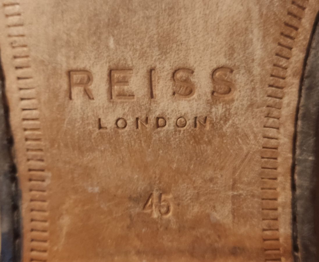 REISS London buty pełna skóra naturalna r.45 loafers