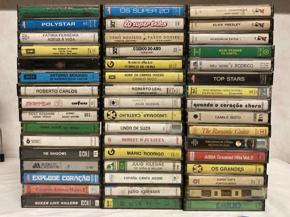 48 cassetes audio