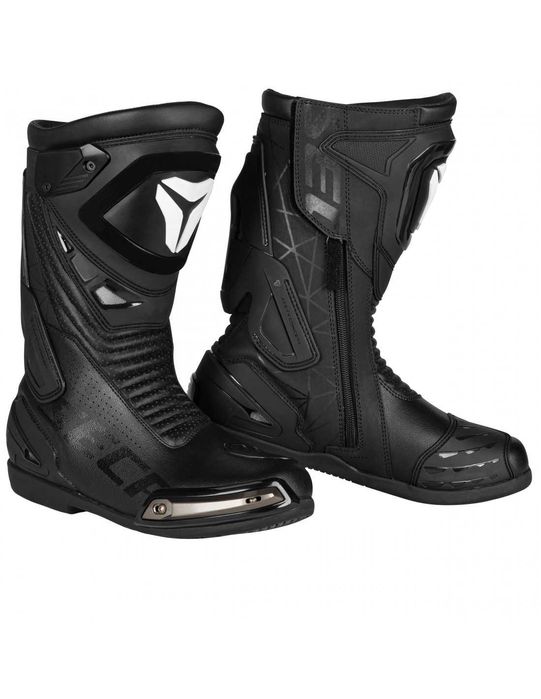 Buty motocyklowe długie,na ścigacza,sport,slidery SECA HYPER II BLACK
