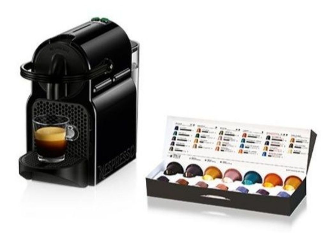 Капсульная кофеварка DeLonghi Nespresso Inissia EN80.B (НОВАЯ)