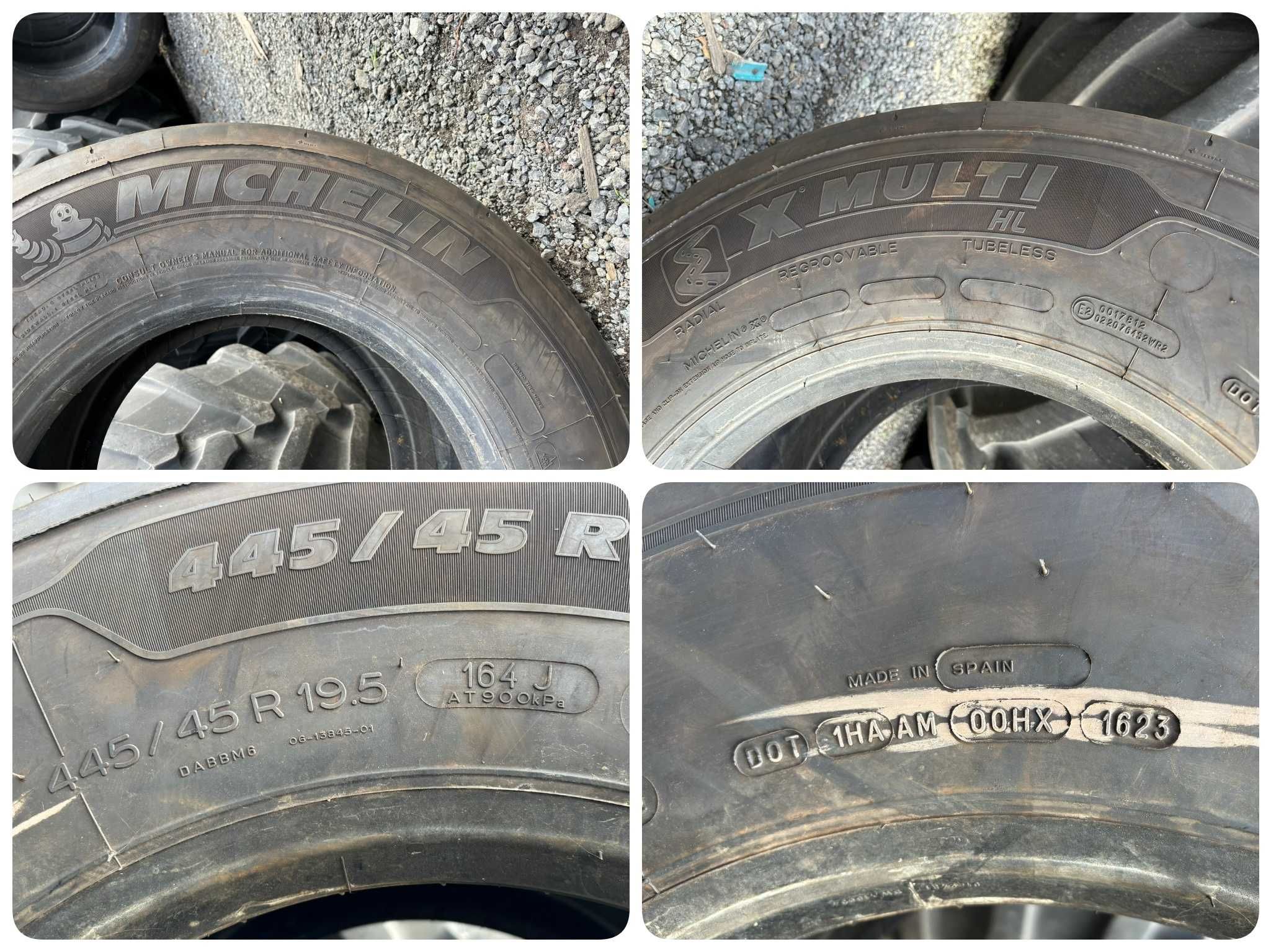 Opona Ciężarowa 445/45R19.5 164J MICHELIN X MULTI HL 2023R (90%) CAŁA!