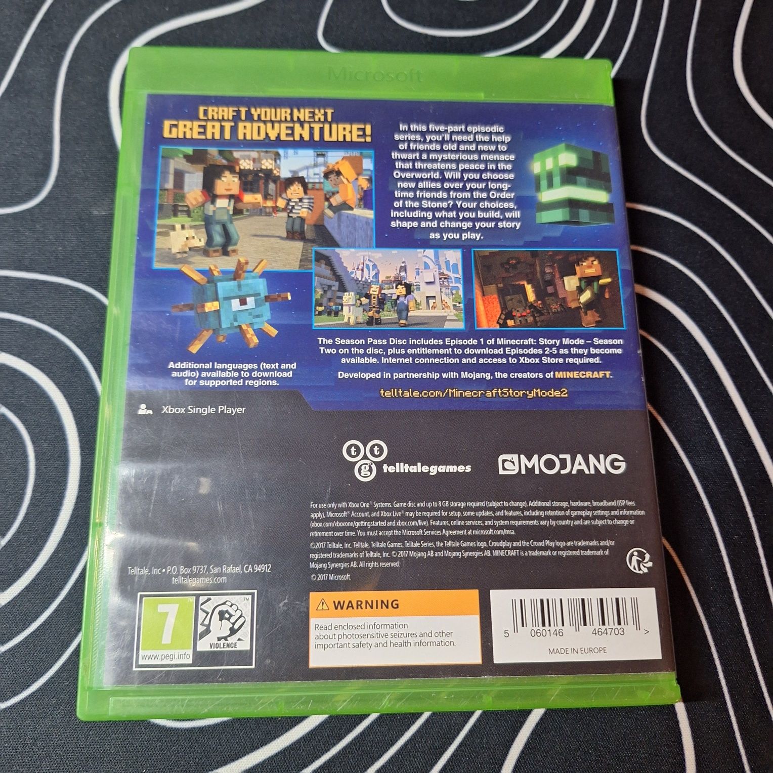 Minecraft story mode