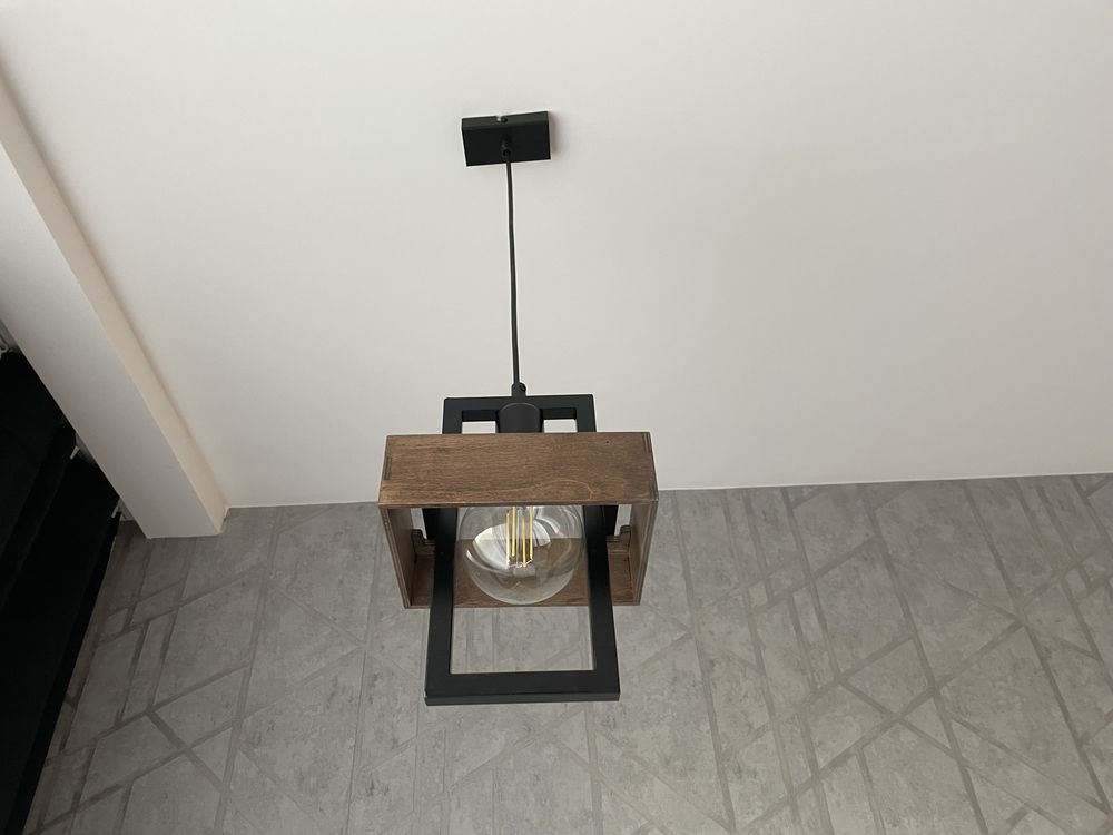 Lampa wisząca w stylu loftowym loft
