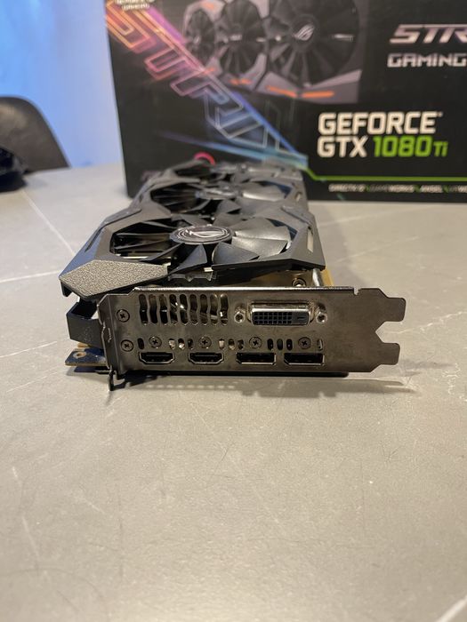 Відеокарта Asus ROG Strix 1080 Ti 11 gb