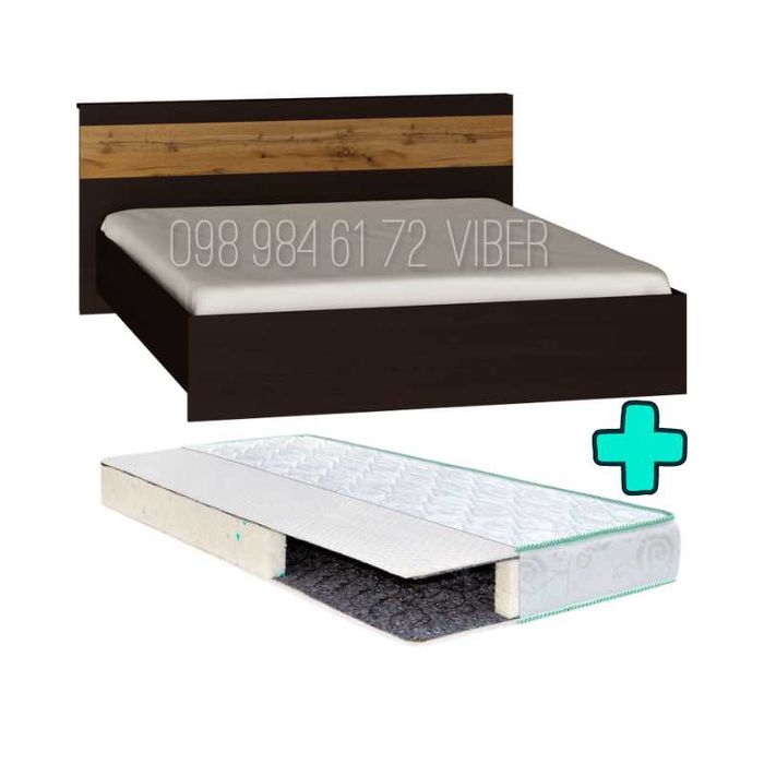 АКЦИЯ! Комплект КРОВАТЬ 160х200 + МАТРАС. В спальню