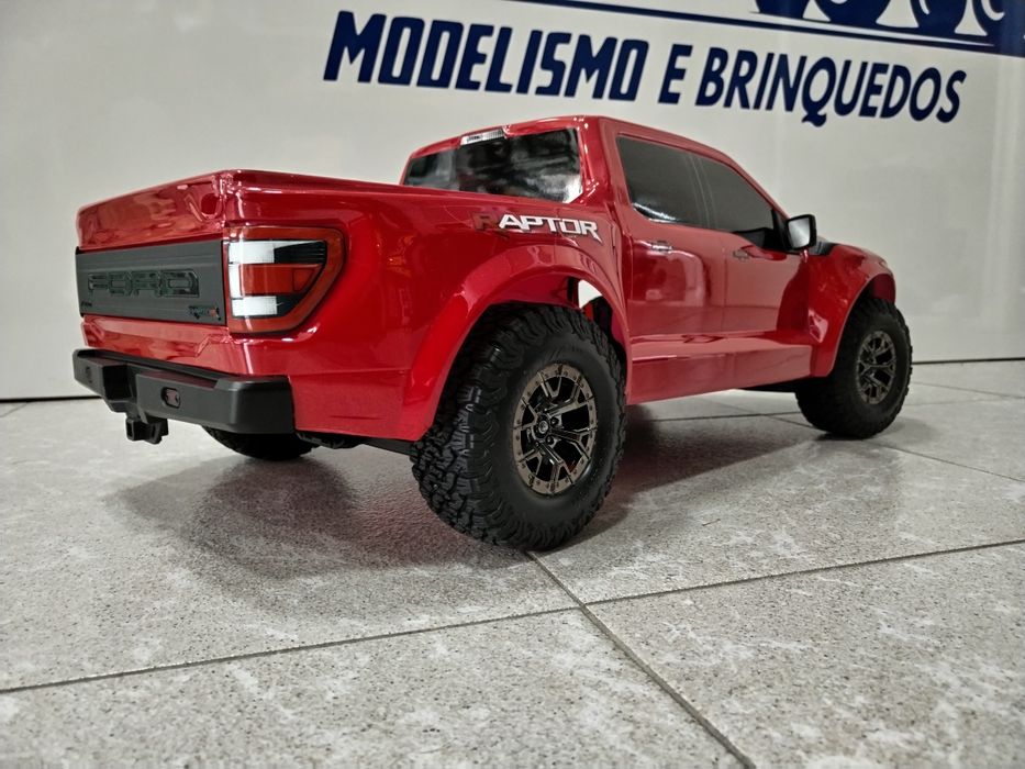 Carro rc Traxxas Ford raptor +80km/h