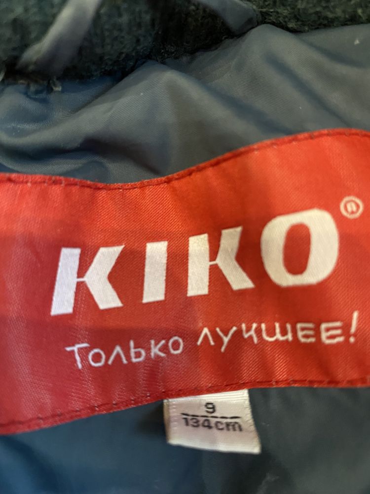 Продам пуховик kiko на девочку рост 134 , 9 лет