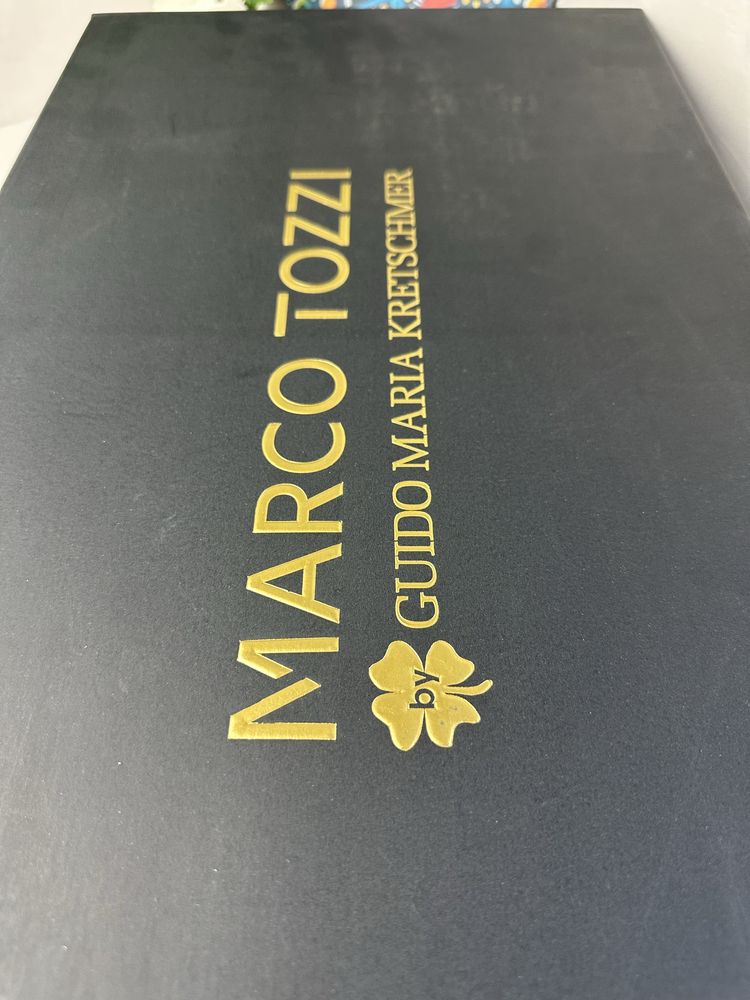 Marco Tozzi czarne wysokie kozaki