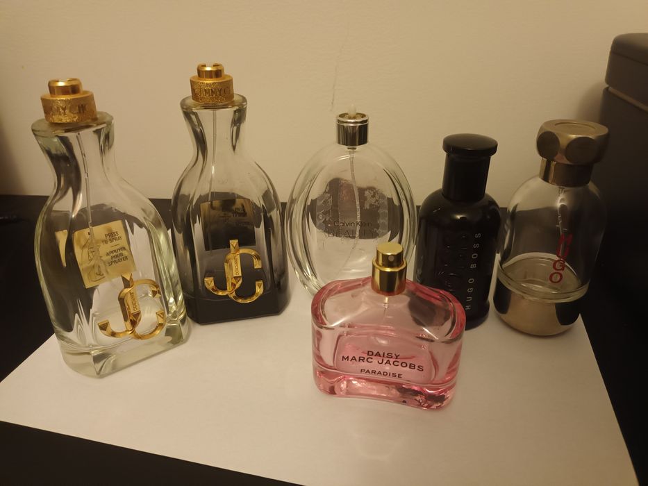 Puste flakony po perfumach mix