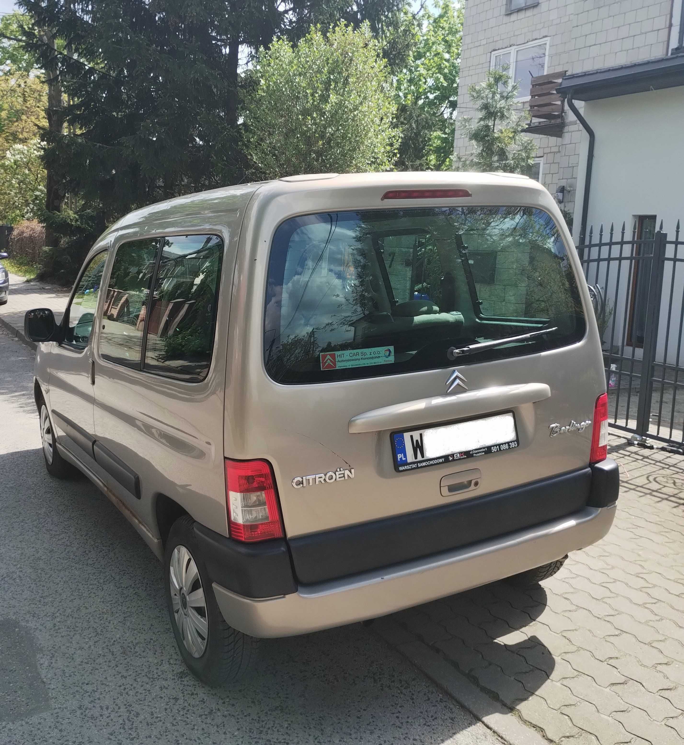 Citroen Berlingo 1,6 HDI 75 KM I rejestracja 2008