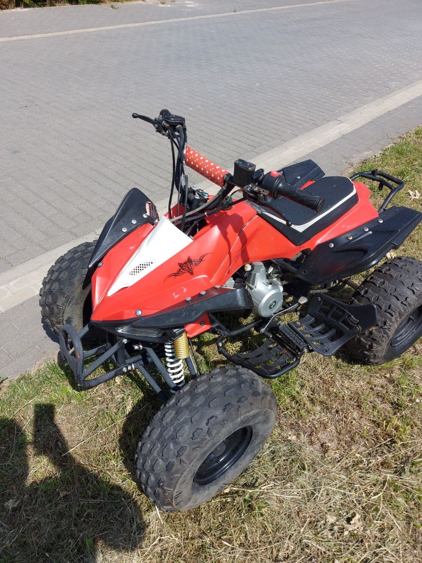 Quad  125 atv automat wsteczny Kxd Carbon duza rama