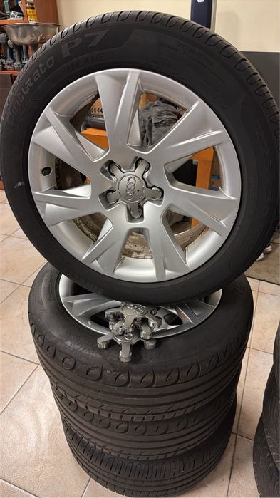 Jantes 17 Audi com pneus