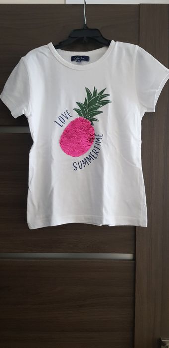 Bawełniany t-shirt bluzeczka koszulka