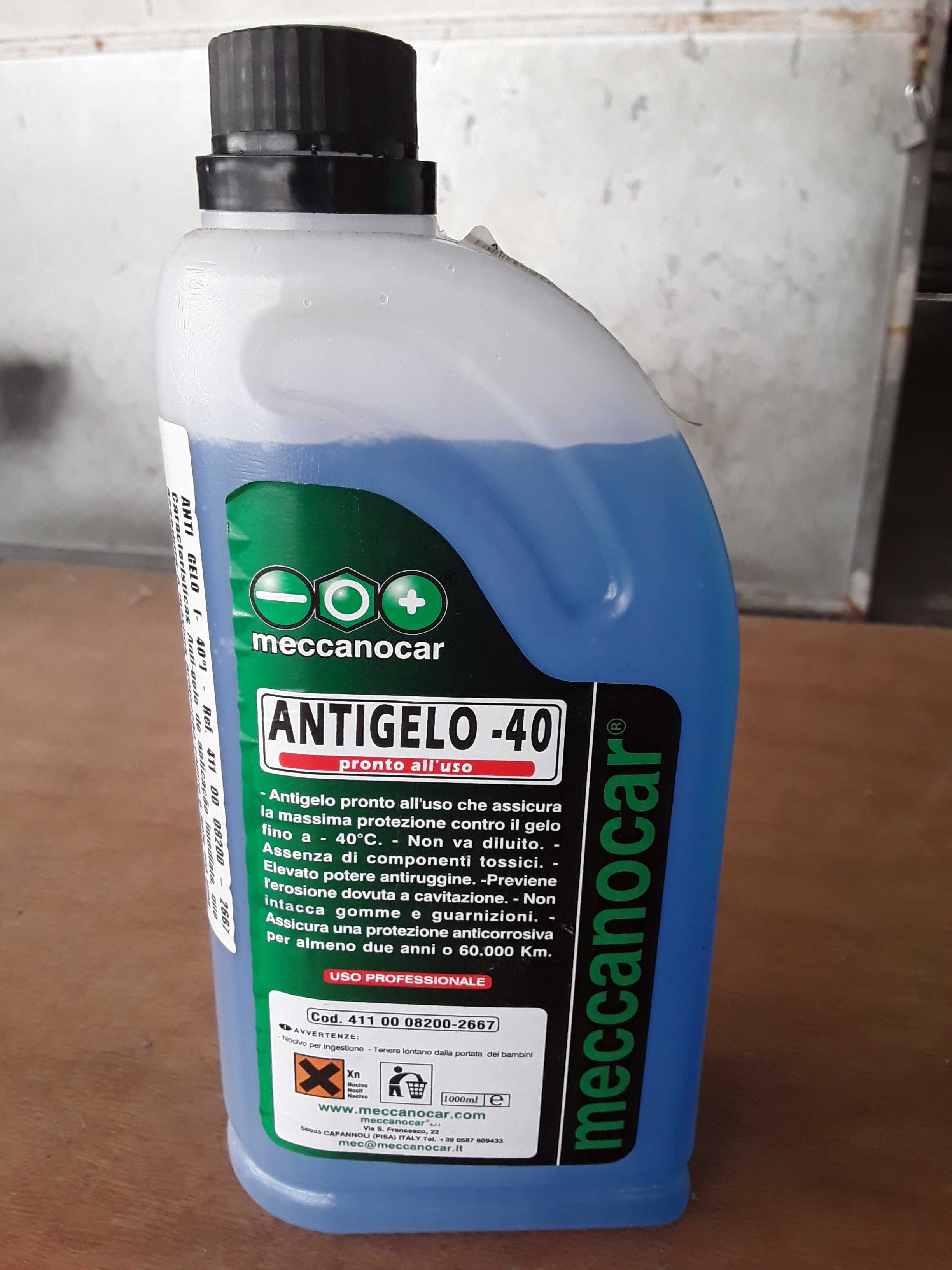 anticongelante concentrado para radiadores