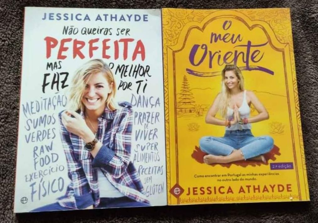 Livros Jéssica Athayde "Não Queiras Ser Perfeita mas faz o melhor por