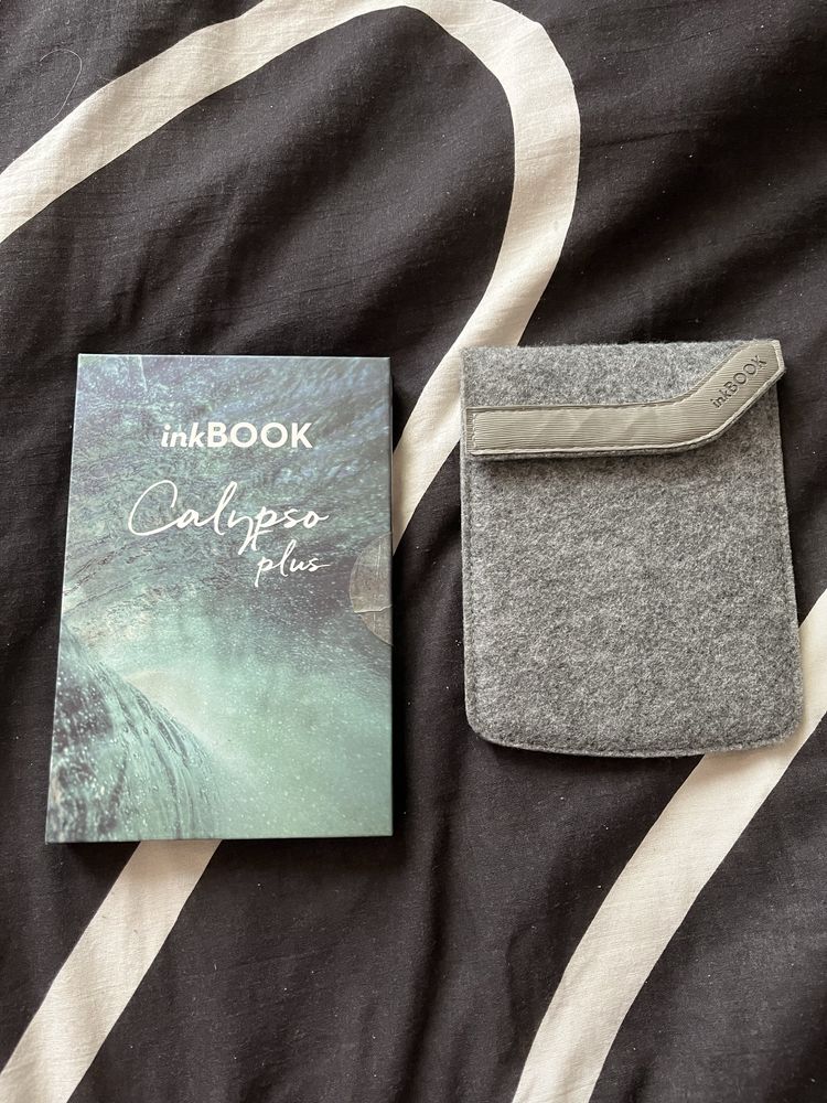 Inkbook calypso plus czarny + etui