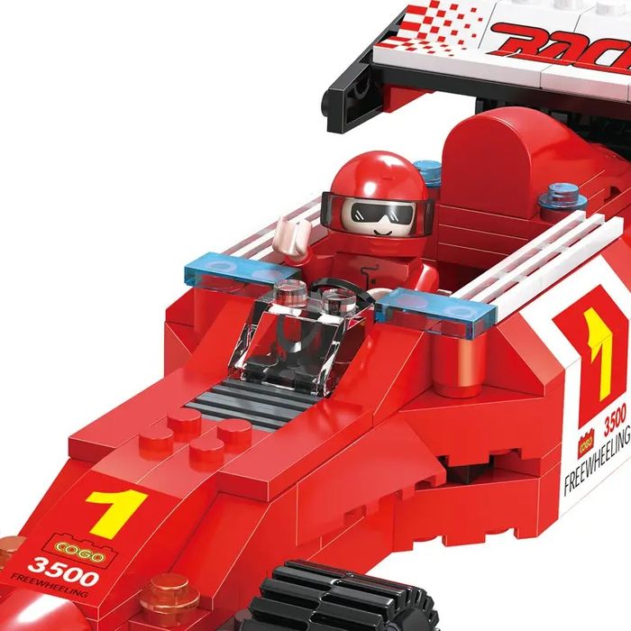 АКЦІЯ! Конструктор Cogo 3401 «Формула 1» гоночна машина, станція, 218