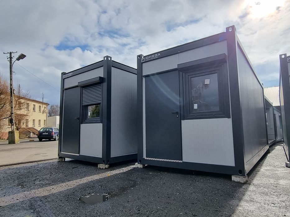 Kontener mieszkalny całoroczny / Kontener ocieplony / Pawilon handlowy