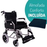Cadeira de Rodas de Trânsito em Alumínio c/ Travão de Cuidador YK9064F