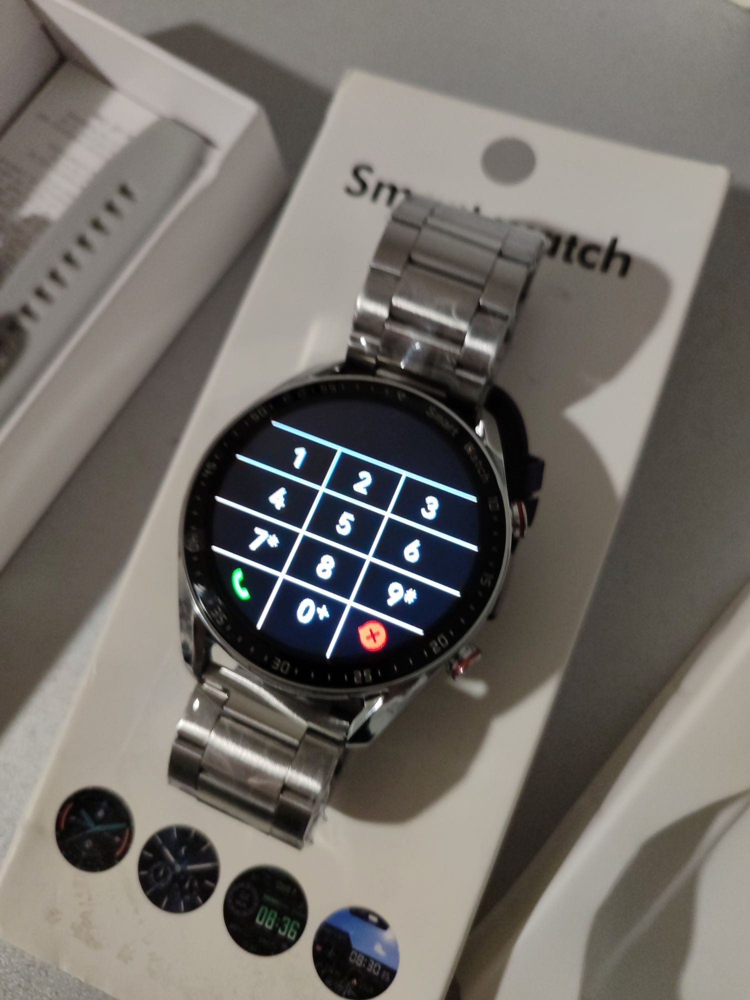 Nowy męski Smartwatch zegarek bluetooth branzoletka