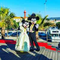 Mickey e Minnie Convidados
