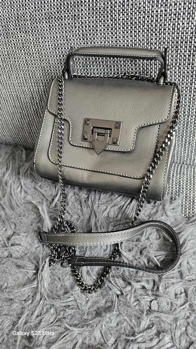 Skórzana torebka damska mała