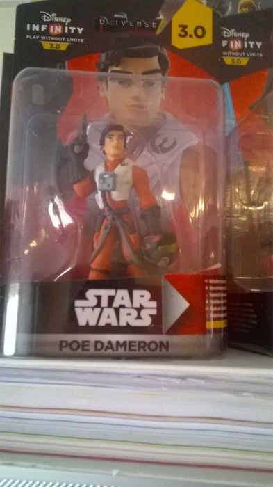 Airpod case Mandalorian Disney Infinity 3.0 Poe Dameron Star Wars Novo