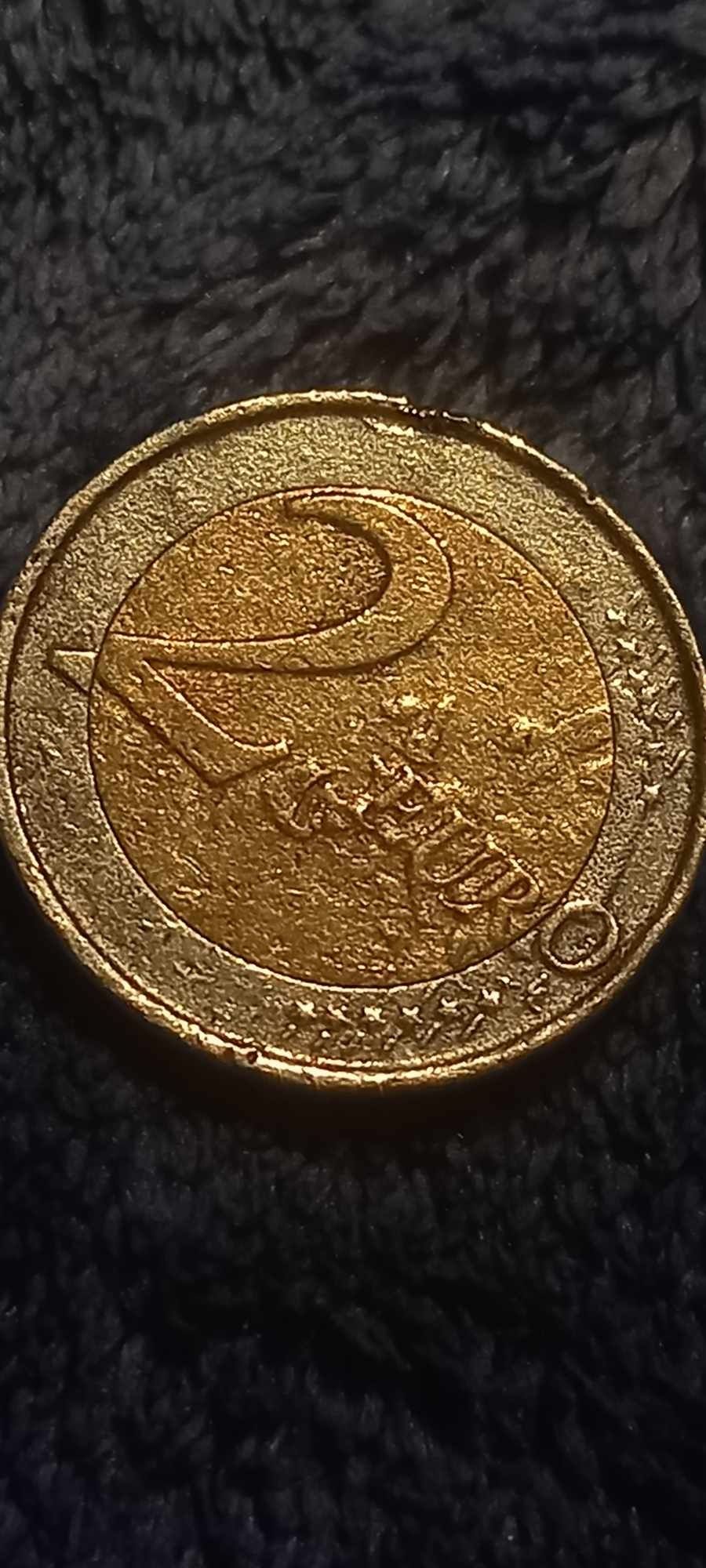 Moeda 2 euros. Rara