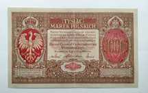 1000 marek polskich 1916 - stan 3 ...ładny