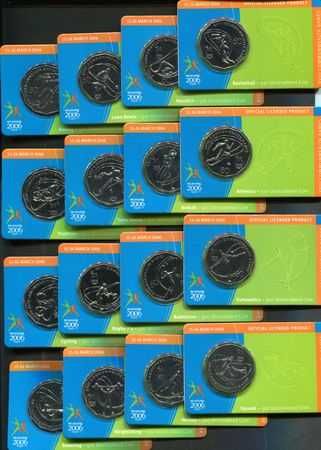 Austrália - - - "Melbourne - XVIII Jogos da Commonwealth" - - - Moedas
