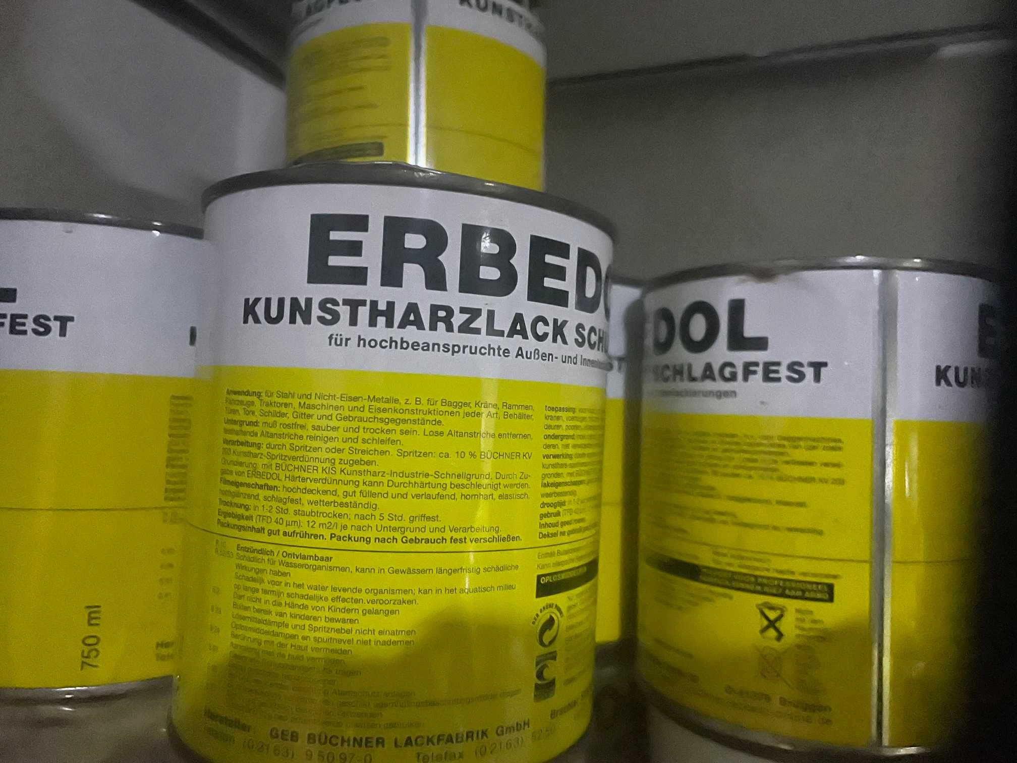Farba do maszyn rolniczych ERBEDOL produkt Niemiecki
