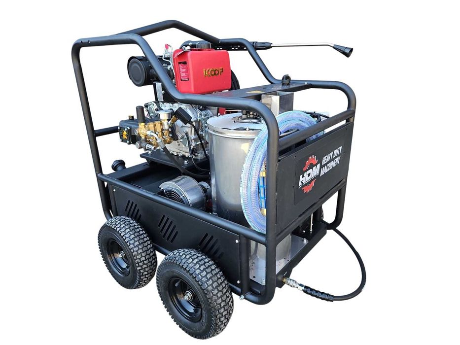 Myjka HDM 250 bar 15 L/Min spalinowa z podgrzewaniem Diesel KOOP 12KM