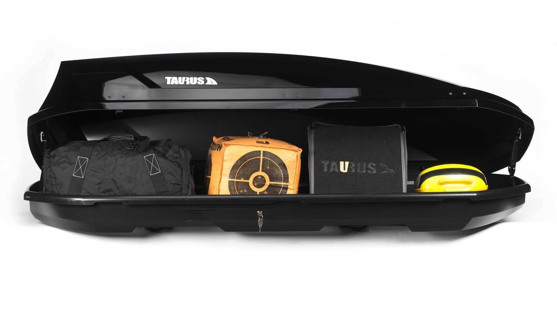 Box dachowy Taurus Adventure 340 czarny połysk NOWY