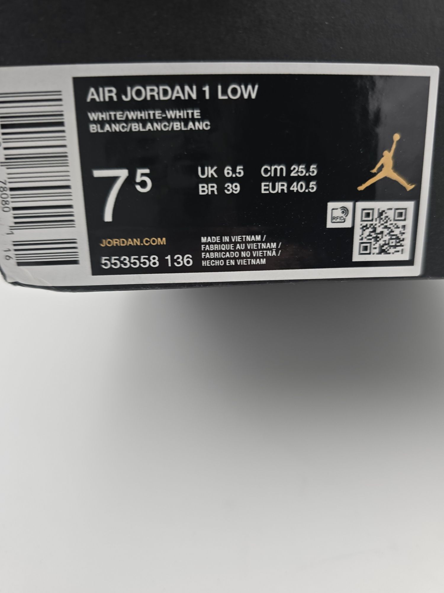 Air Jordan Low rozmiar 40.5, Oryginalne