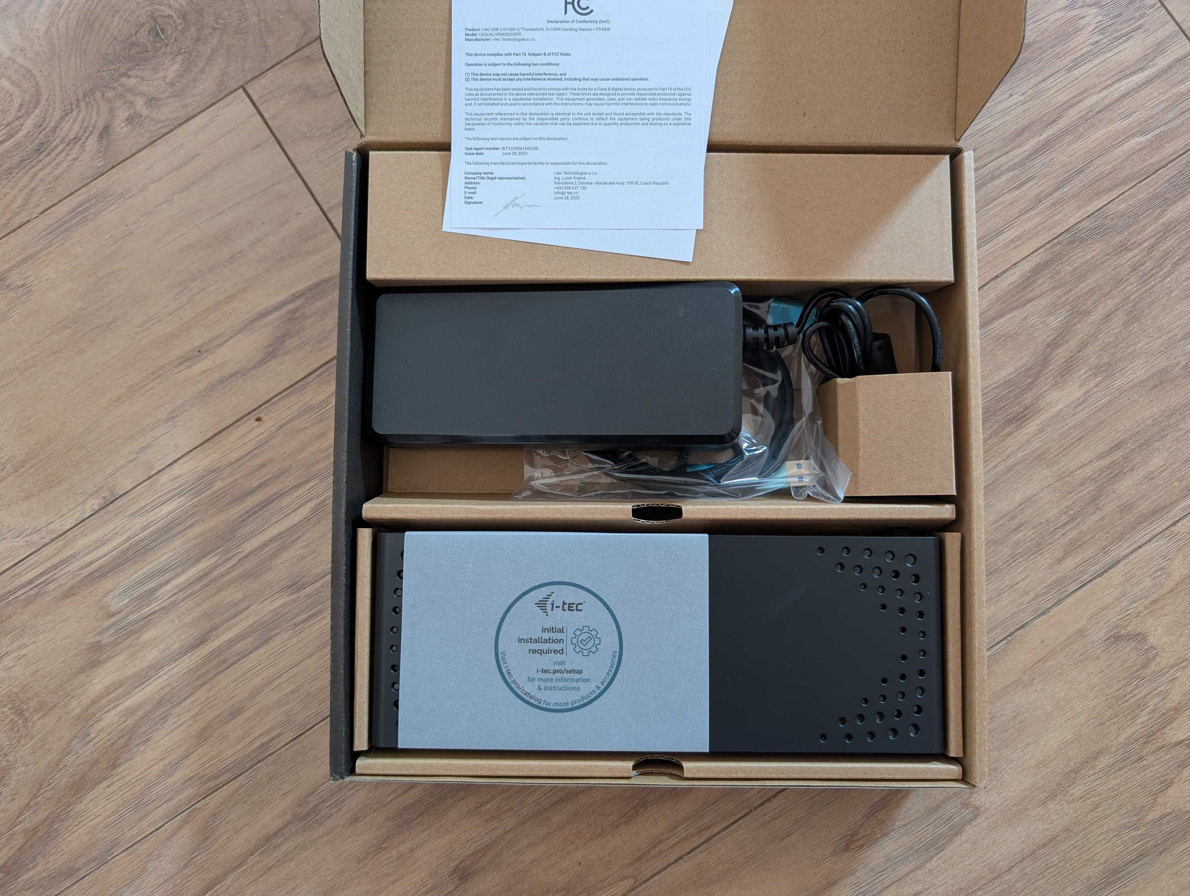 Stacja Dokująca i-tec USB 3.0 / USB-C / Thunderbolt 2x HDMI Dock PD