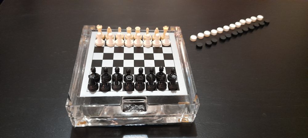 Jogos de tabuleiro em vidro