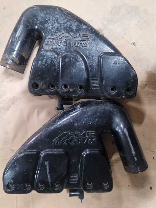 Coletor de escape mercruiser V6